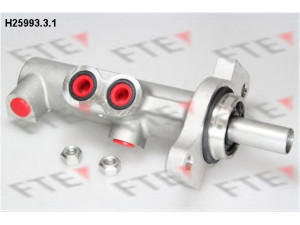 FTE H25993.3.1 pagrindinis cilindras, stabdžiai 
 Stabdžių sistema -> Pagrindinis stabdžių cilindras
36000735, 36002374, 8602363, 8646007