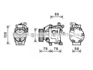 AVA QUALITY COOLING TOAK667 kompresorius, oro kondicionierius 
 Oro kondicionavimas -> Kompresorius/dalys
883201A491