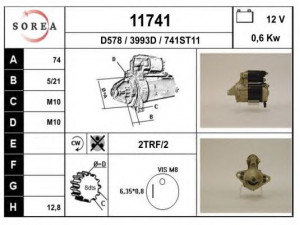 EAI 11741 starteris
2810010020, 2810010021