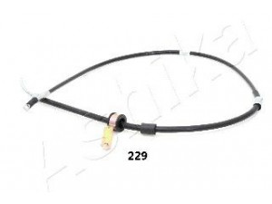 ASHIKA 131-02-229 trosas, stovėjimo stabdys 
 Stabdžių sistema -> Valdymo svirtys/trosai
4643020580