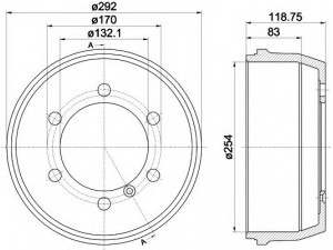 MINTEX MBD116 stabdžių būgnas 
 Stabdžių sistema -> Būgninis stabdys -> Stabdžių būgnas
BAU4537, LBU9955