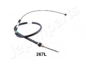 JAPANPARTS BC-267L trosas, stovėjimo stabdys 
 Stabdžių sistema -> Valdymo svirtys/trosai
4643012271