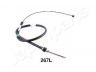 JAPANPARTS BC-267L trosas, stovėjimo stabdys 
 Stabdžių sistema -> Valdymo svirtys/trosai
4643012271