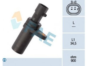 FAE 79195 jutiklis, alkūninio veleno impulsas; RPM jutiklis, variklio valdymas 
 Variklis -> Variklio elektra
46815160