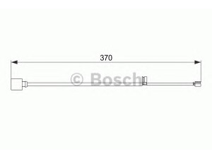 BOSCH 1 987 474 572 įspėjimo kontaktas, stabdžių trinkelių susidėvėjimas 
 Stabdžių sistema -> Susidėvėjimo indikatorius, stabdžių trinkelės
8J0 615 437