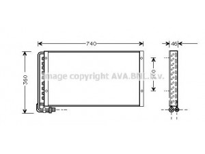 AVA QUALITY COOLING MN5013 kondensatorius, oro kondicionierius 
 Oro kondicionavimas -> Kondensatorius
81619200012
