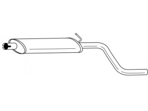 AKS DASIS SG12479 vidurinis duslintuvas