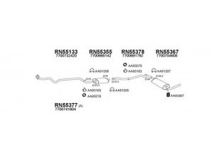 VENEPORTE 550444 išmetimo sistema 
 Išmetimo sistema -> Išmetimo sistema, visa