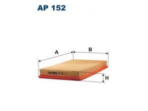 FILTRON AP152 oro filtras 
 Filtrai -> Oro filtras
835614, 835615, 90499582, 90499589