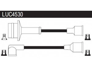 LUCAS ELECTRICAL LUC4530 uždegimo laido komplektas 
 Kibirkšties / kaitinamasis uždegimas -> Uždegimo laidai/jungtys