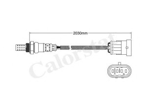 CALORSTAT by Vernet LS140282 lambda jutiklis 
 Išmetimo sistema -> Jutiklis/zondas
46760863, 46805749