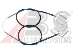 A.B.S. K10075 trosas, stovėjimo stabdys 
 Stabdžių sistema -> Valdymo svirtys/trosai
54410-78010