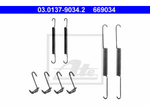 ATE 03.0137-9034.2 priedų komplektas, stabdžių trinkelės 
 Stabdžių sistema -> Būgninis stabdys -> Dalys/priedai