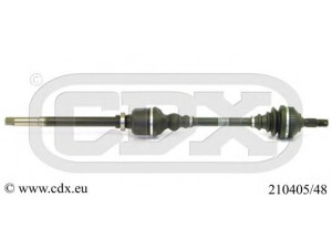 CDX 210405/48 kardaninis velenas 
 Ratų pavara -> Kardaninis velenas