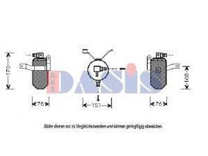 AKS DASIS 803410N džiovintuvas, oro kondicionierius 
 Oro kondicionavimas -> Džiovintuvas
6455X7