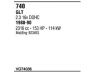 WALKER VO74036 išmetimo sistema 
 Išmetimo sistema -> Išmetimo sistema, visa