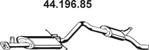 EBERSPÄCHER 44.196.85 galinis duslintuvas 
 Išmetimo sistema -> Duslintuvas
20100-9C001