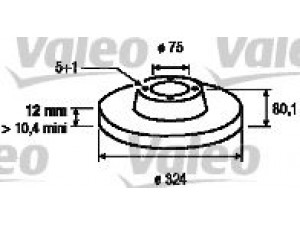 VALEO 186809 stabdžių diskas 
 Dviratė transporto priemonės -> Stabdžių sistema -> Stabdžių diskai / priedai
34 21 1 164 911, 34 21 6 765 458