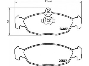 HELLA PAGID 8DB 355 013-031 stabdžių trinkelių rinkinys, diskinis stabdys 
 Techninės priežiūros dalys -> Papildomas remontas
JLM21220, JLM21918