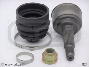 CDX 824 jungčių komplektas, kardaninis velenas 
 Ratų pavara -> Sujungimai/komplektas