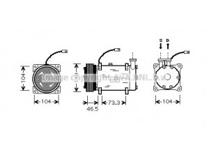 AVA QUALITY COOLING CNK030 kompresorius, oro kondicionierius 
 Oro kondicionavimas -> Kompresorius/dalys
6453CN, 6453JG, 6453CN, 6453JG