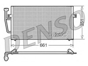 DENSO DCN33008 kondensatorius, oro kondicionierius 
 Oro kondicionavimas -> Kondensatorius
308181833, 30897260