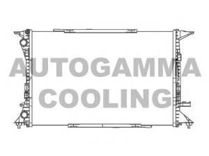AUTOGAMMA 105612 radiatorius, variklio aušinimas 
 Aušinimo sistema -> Radiatorius/alyvos aušintuvas -> Radiatorius/dalys
8K0121251R