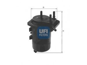 UFI 24.013.00 kuro filtras 
 Techninės priežiūros dalys -> Papildomas remontas
16400-00QAV, 16400-AY910, 16400-BC40A