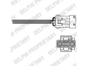 DELPHI ES20234-12B1 lambda jutiklis 
 Variklis -> Variklio elektra
1628.6S, 96229970, C101960210, 1628.6S