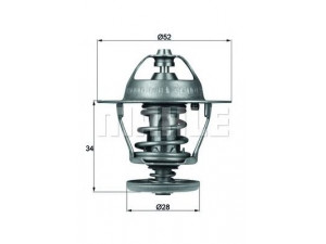 MAHLE ORIGINAL TX 68 88D termostatas, aušinimo skystis 
 Aušinimo sistema -> Termostatas/tarpiklis -> Thermostat
1338 F5, 16341-87789-000, 90048-33013-000