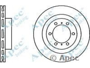 APEC braking DSK2841 stabdžių diskas 
 Dviratė transporto priemonės -> Stabdžių sistema -> Stabdžių diskai / priedai
4351260190