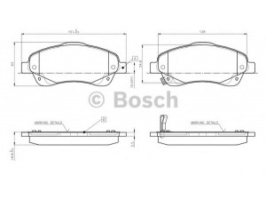 BOSCH 0 986 TB2 463 stabdžių trinkelių rinkinys, diskinis stabdys 
 Techninės priežiūros dalys -> Papildomas remontas
04465 05130, 04465 05131, 04465 05140