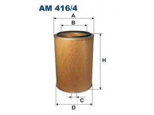FILTRON AM416/4 oro filtras
395776, 3957767087