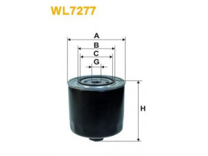 WIX FILTERS WL7277 alyvos filtras 
 Filtrai -> Alyvos filtras
069115561A, 069115561A