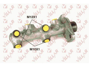 VILLAR 621.3458 pagrindinis cilindras, stabdžiai 
 Stabdžių sistema -> Pagrindinis stabdžių cilindras
1619189, 84FB2140BA, V84AB2140BA
