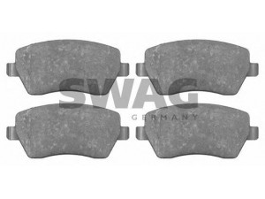 SWAG 60 91 6523 stabdžių trinkelių rinkinys, diskinis stabdys 
 Techninės priežiūros dalys -> Papildomas remontas
415 421 05 10, 41060-AX625, 41 06 084 81R