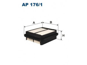FILTRON AP176/1 oro filtras 
 Techninės priežiūros dalys -> Techninės priežiūros intervalai
1378054G00, 1378054G00000