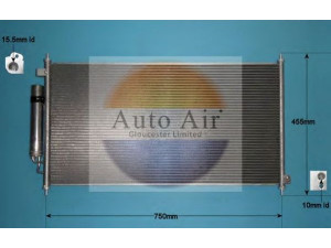 AUTO AIR GLOUCESTER 16-0014 kondensatorius, oro kondicionierius 
 Oro kondicionavimas -> Kondensatorius
80110SJF003