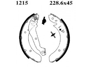 BSF 01215 stabdžių trinkelių komplektas 
 Techninės priežiūros dalys -> Papildomas remontas
5015663, 5019042, 5020551, 6081850