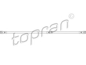 TOPRAN 110 395 stabdžių žarnelė 
 Stabdžių sistema -> Stabdžių žarnelės
1K0 611 701A, 1K0 611 701C, 1K0 611 701A