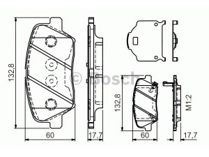 BOSCH 0 986 TB3 190 stabdžių trinkelių rinkinys, diskinis stabdys 
 Techninės priežiūros dalys -> Papildomas remontas
58101A6A00, 58101 1UA00, 58101 A4A11