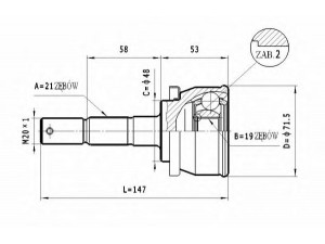 STATIM C.508 jungčių komplektas, kardaninis velenas 
 Ratų pavara -> Sujungimai/komplektas
39100-01B01, 39100-01B02, 39100-01B05