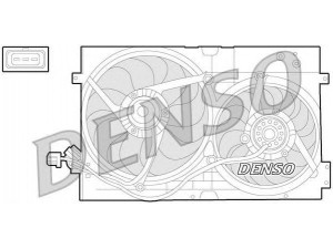 DENSO DER32010 ventiliatorius, radiatoriaus 
 Aušinimo sistema -> Oro aušinimas
1C0959455C, 1J0121205B, 1J0959455M