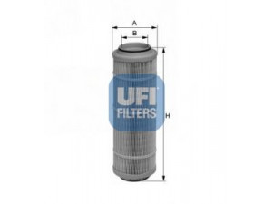 UFI 27.593.00 oro filtras 
 Filtrai -> Oro filtras
6680940004, 6680940104, 6680940204