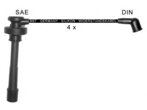 BBT ZK1667 uždegimo laido komplektas 
 Kibirkšties / kaitinamasis uždegimas -> Uždegimo laidai/jungtys
MD 334031