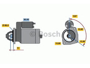 BOSCH 0 986 017 240 starteris 
 Elektros įranga -> Starterio sistema -> Starteris
0051512001, 004 151 84 01, 004 151 84 01 80