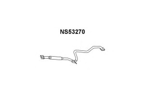 VENEPORTE NS53270 vidurinis duslintuvas 
 Išmetimo sistema -> Duslintuvas
203000N210, B030M0N210GA