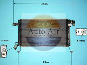 AUTO AIR GLOUCESTER 16-1001 kondensatorius, oro kondicionierius 
 Oro kondicionavimas -> Kondensatorius
MR117391