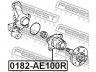 FEBEST 0182-AE100R rato stebulė 
 Ašies montavimas/vairavimo mechanizmas/ratai -> Rato stebulė/montavimas -> Rato stebulė
42409-12020, 42409-19015