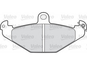 VALEO 598055 stabdžių trinkelių rinkinys, diskinis stabdys 
 Techninės priežiūros dalys -> Papildomas remontas
6025308186, 7701203124, 7701203633
